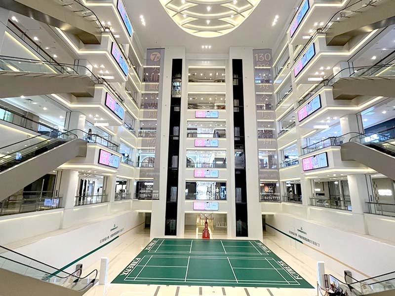 喜盈門福清建材家家具(jù)廣場中(zhōng)庭 喜盈門福清建材家家具(jù)廣場中(zhōng)庭